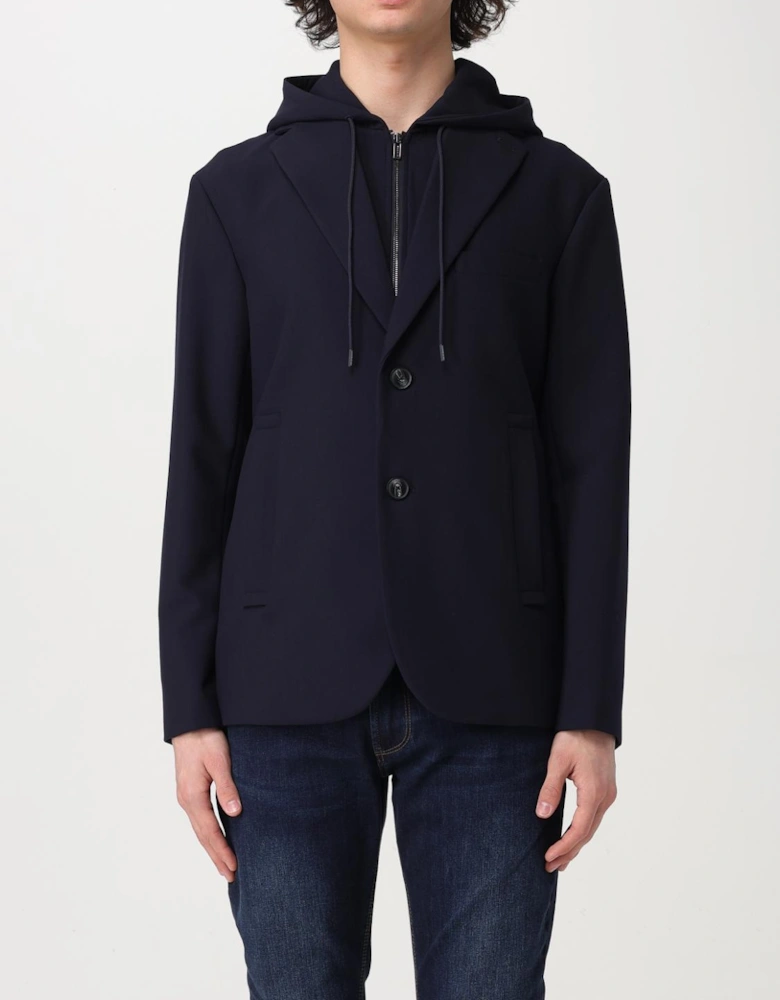Hooded Blazer Jacket