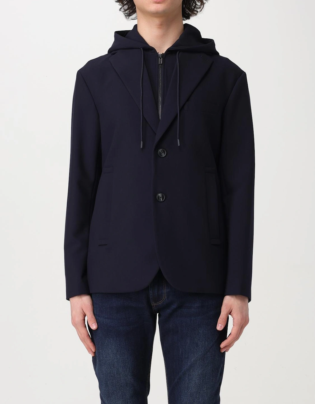Hooded Blazer Jacket