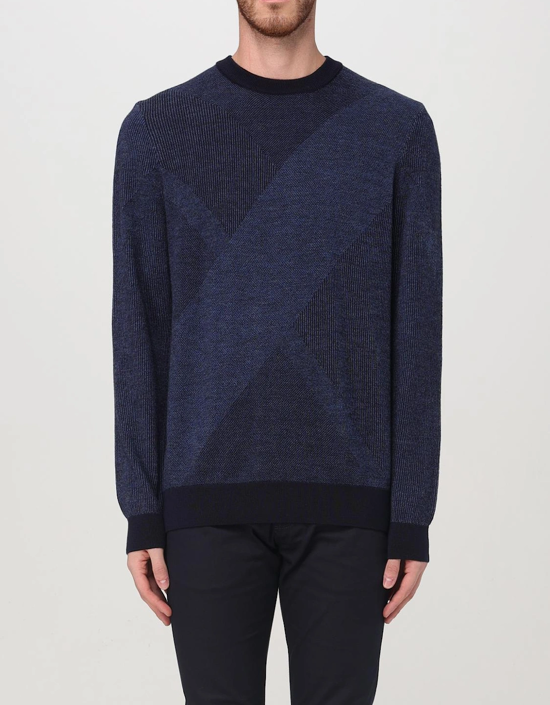 Ribbed Knit Pullover Sweater