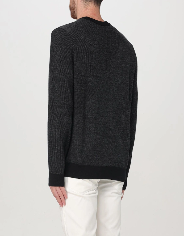 Ribbed Knit Pullover Sweater