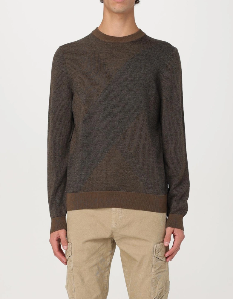 Ribbed Knit Pullover Sweater