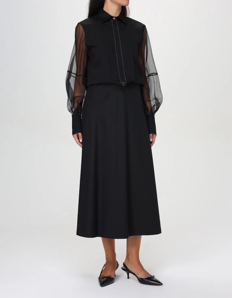 ALine Midi Skirt