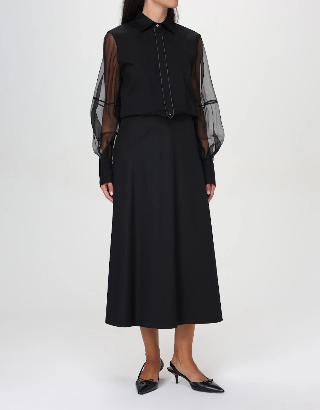 ALine Midi Skirt