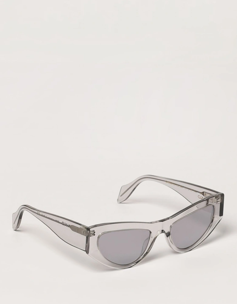 Cat Eye Sunglasses Transparent Frame
