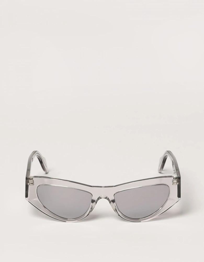 Cat Eye Sunglasses Transparent Frame