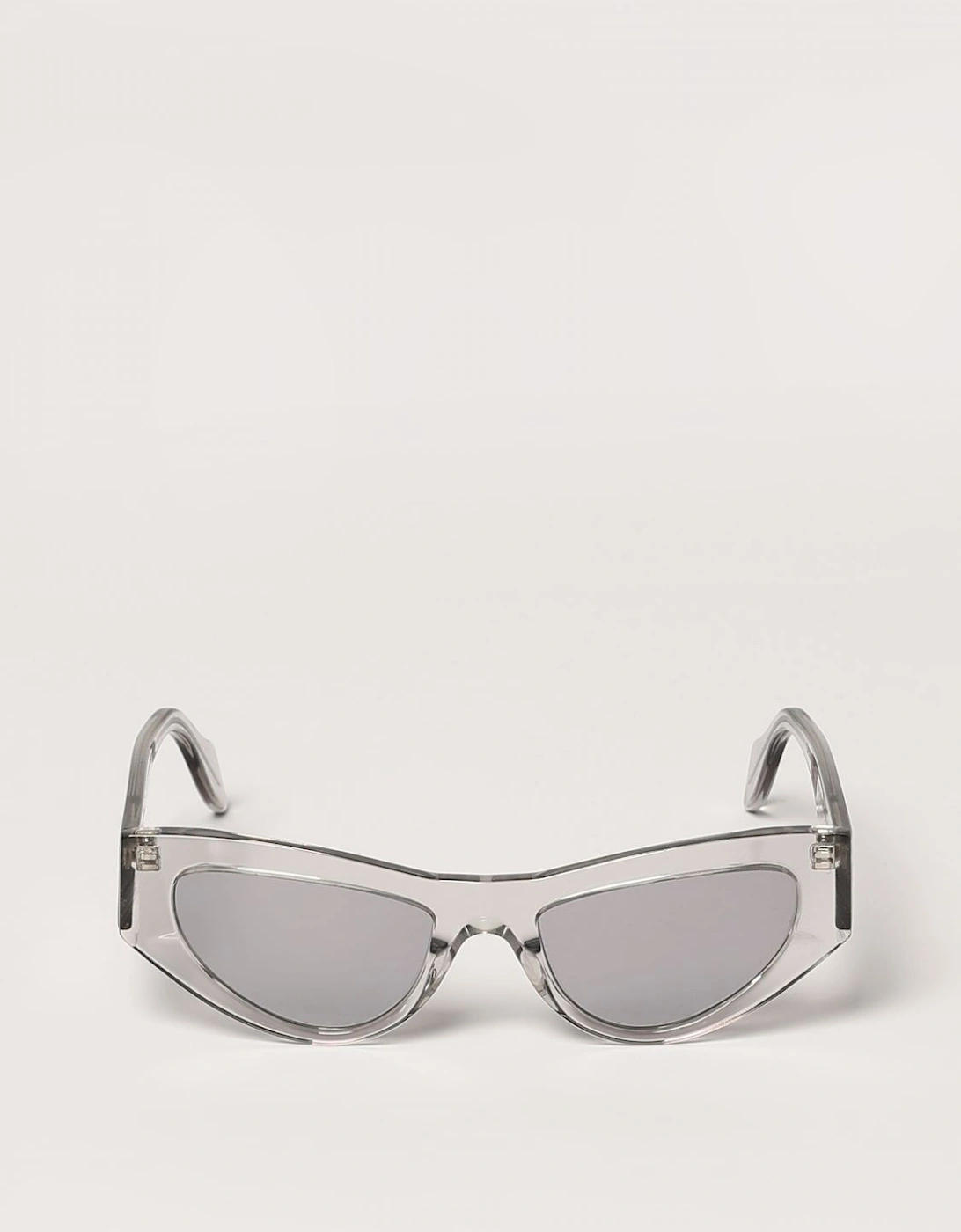 Cat Eye Sunglasses Transparent Frame