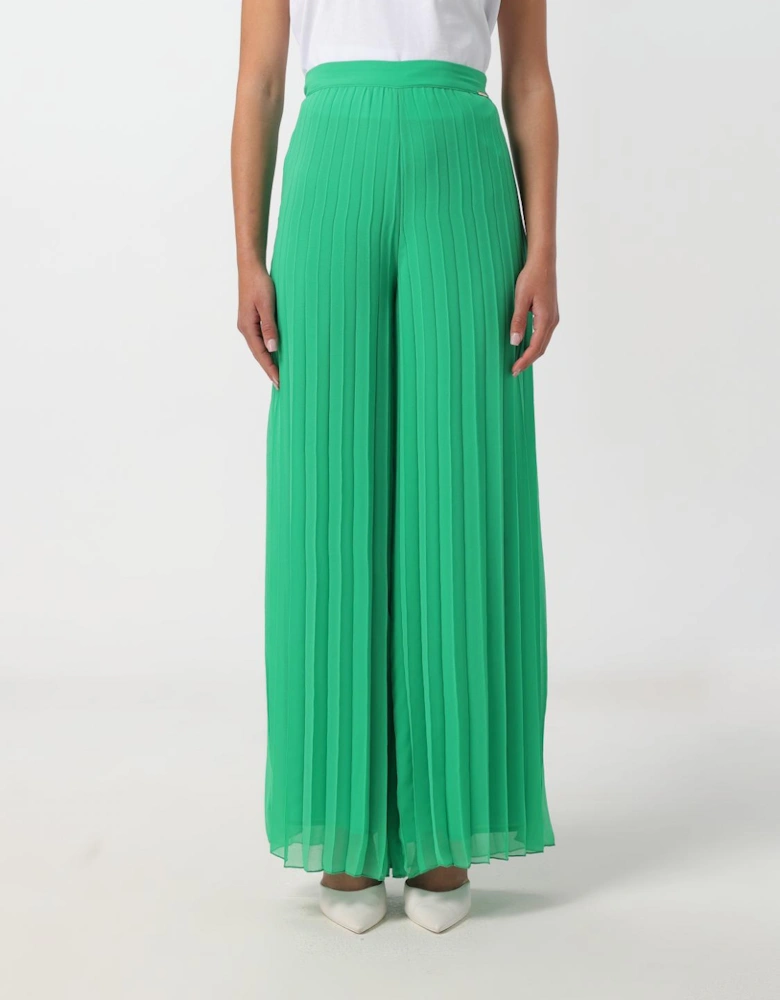 Pleated WideLeg Pants