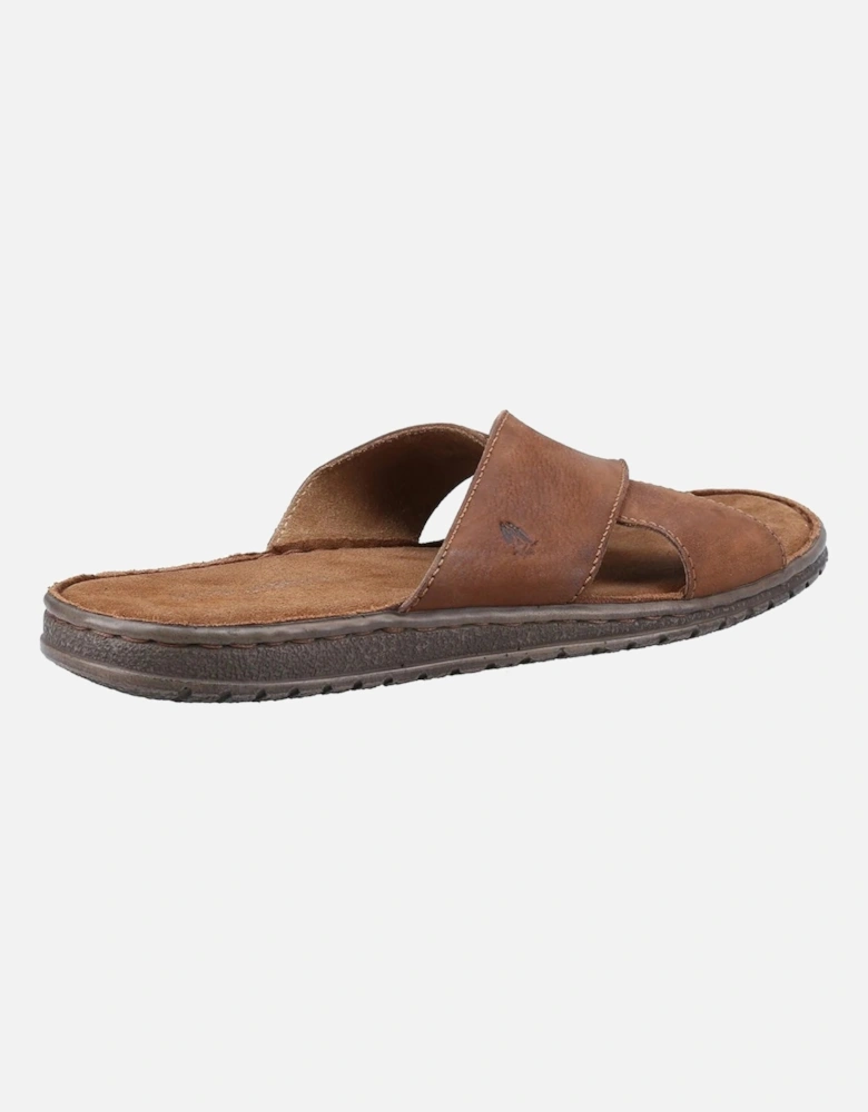 Mens Nile Crossover Leather Sandals