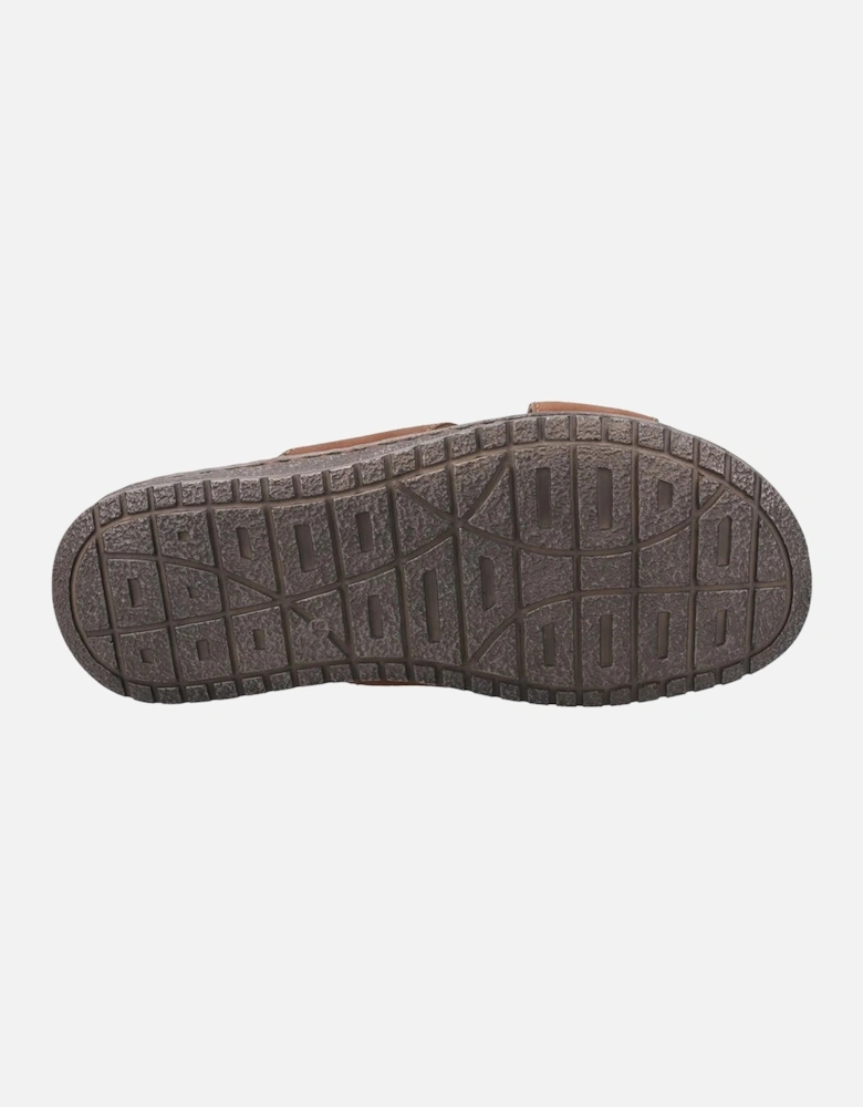 Mens Nile Crossover Leather Sandals