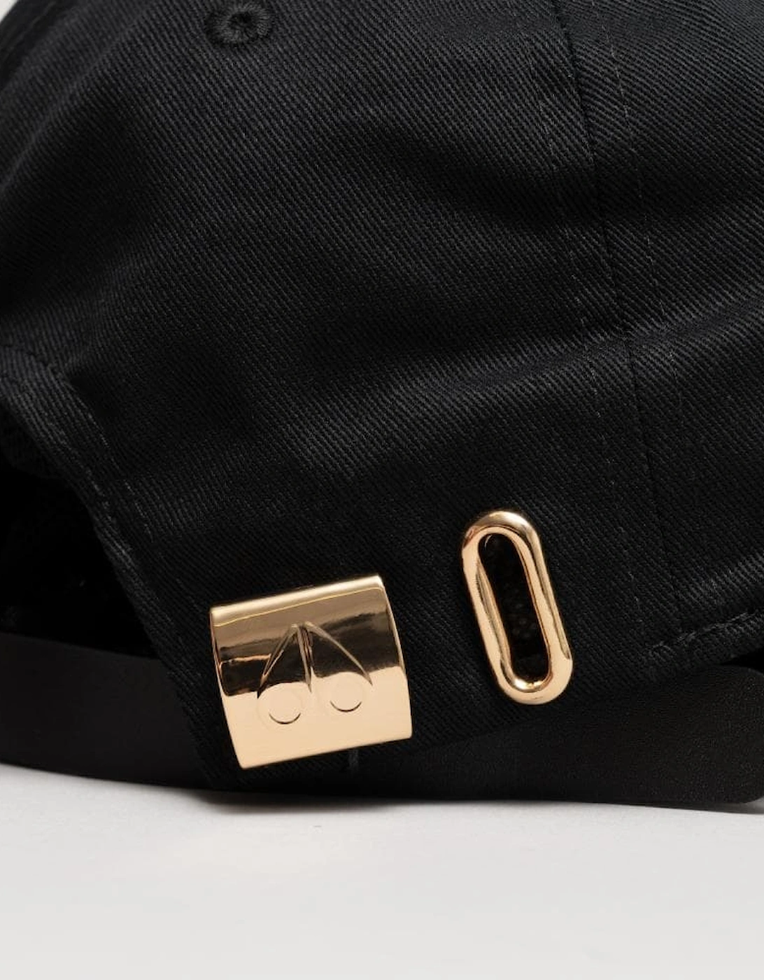 Gold Logo Icon Cap - Black W/Gold Logo