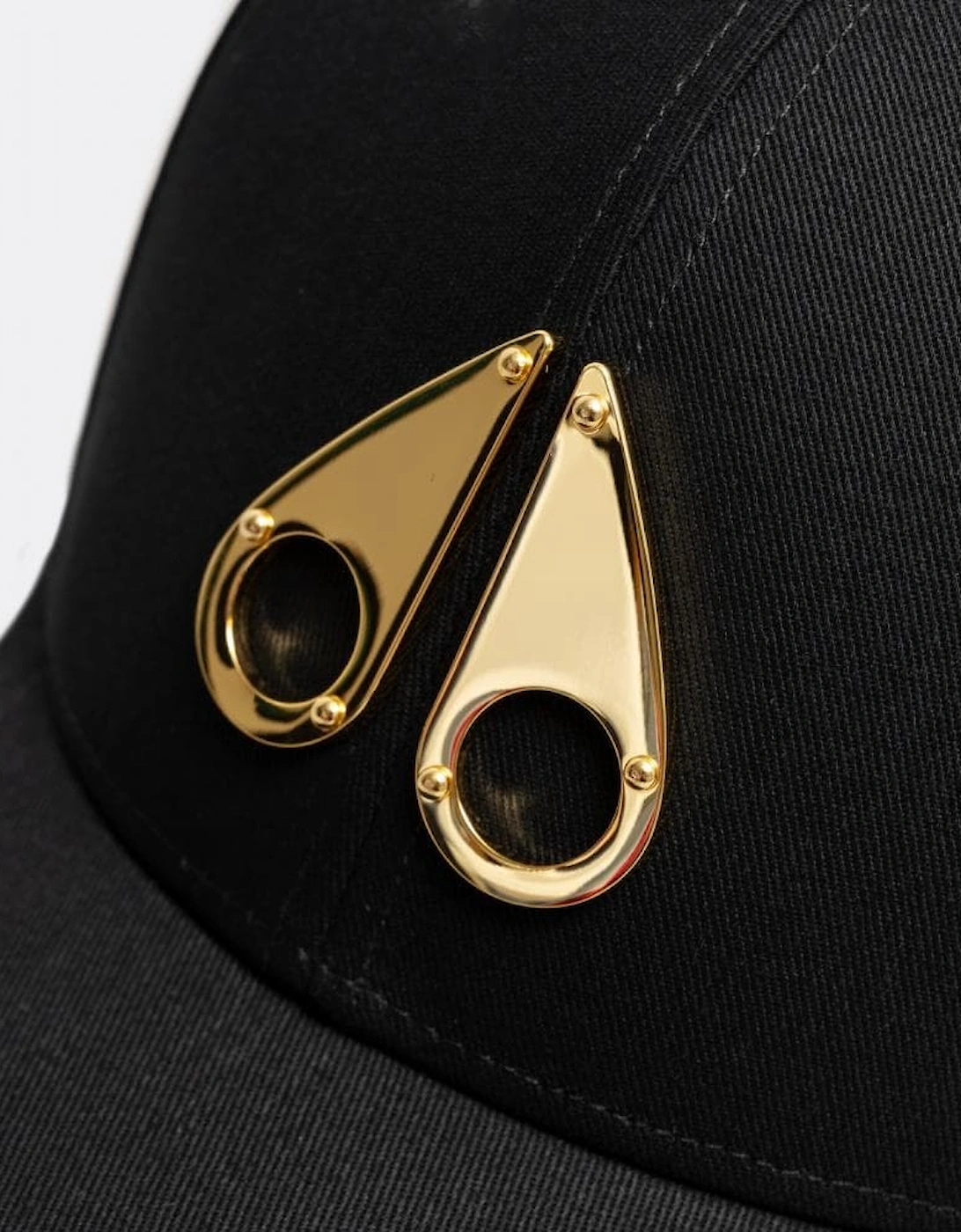 Gold Logo Icon Cap - Black W/Gold Logo