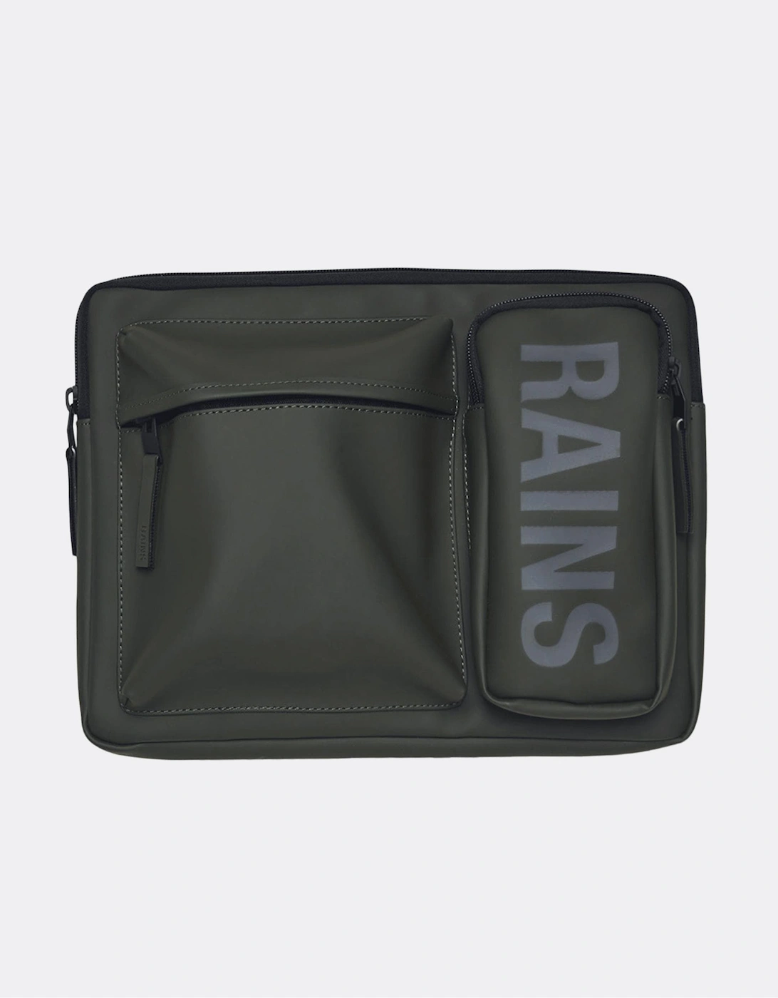 Rains Unisex Green Texel Laptop Case 13 /14 - 03 - Size: One Size