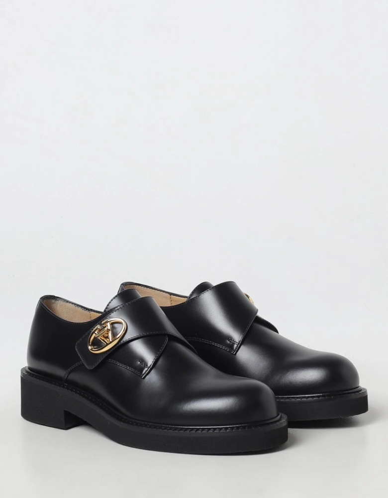 Roman Stud Leather Loafers