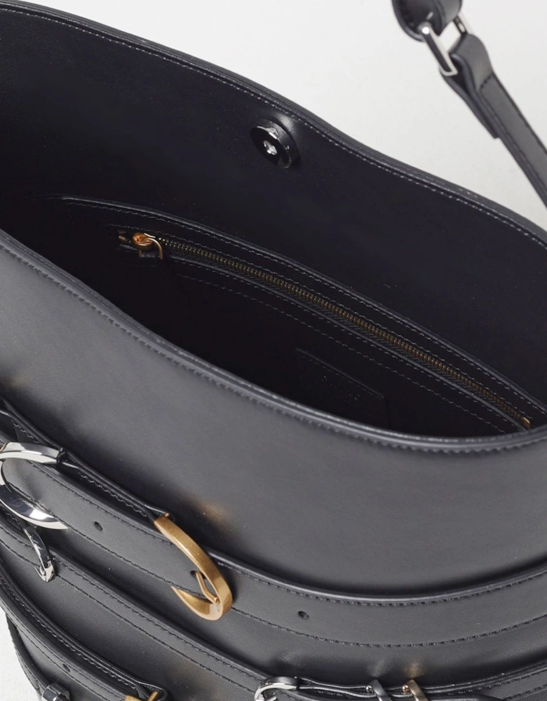 Love Bucket Bag Metal Embellishments