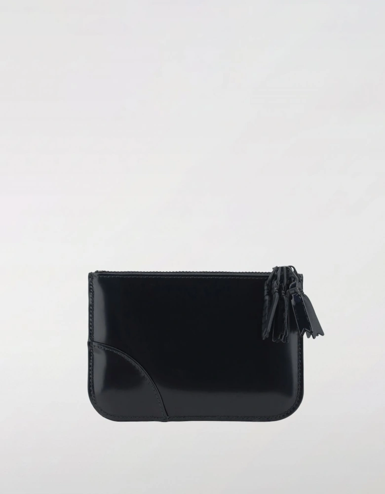 Leather Wallet with Tassels
