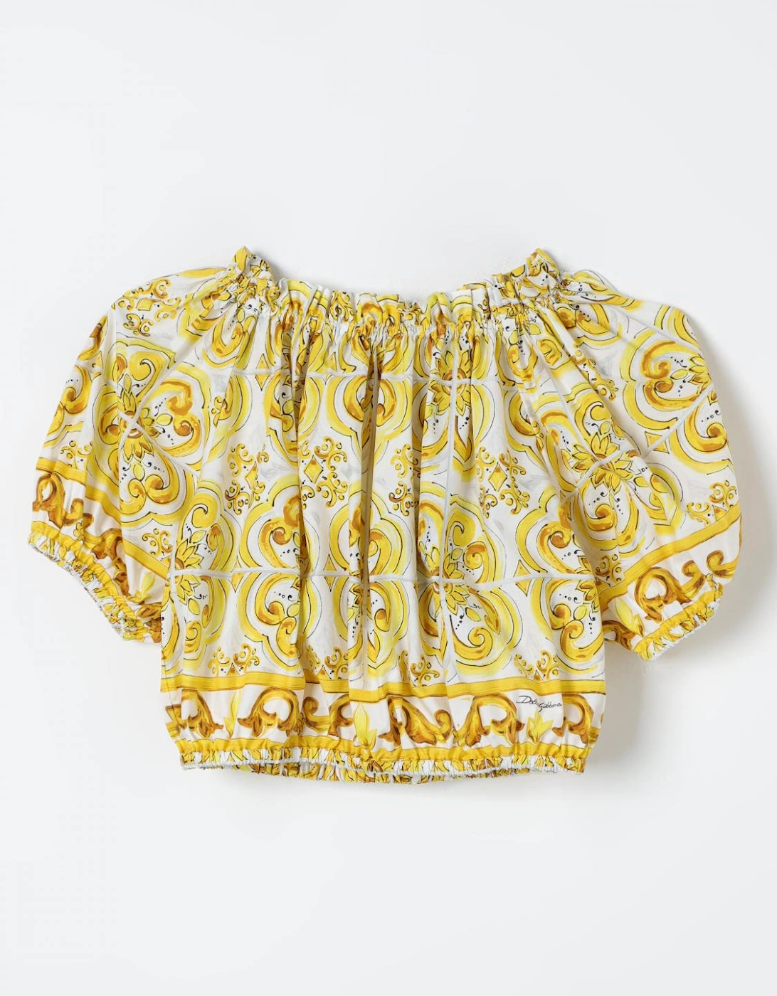 Printed Peasant Top Short Sleeves, 4 of 3