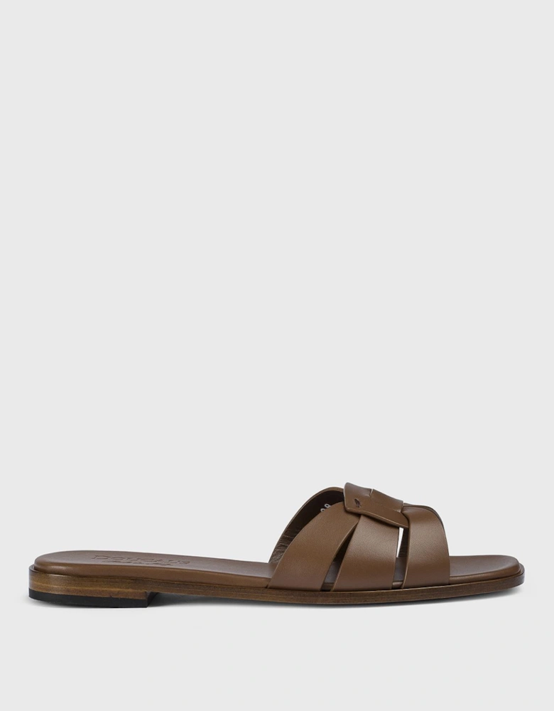 Leather Sandals Flat Comfortable