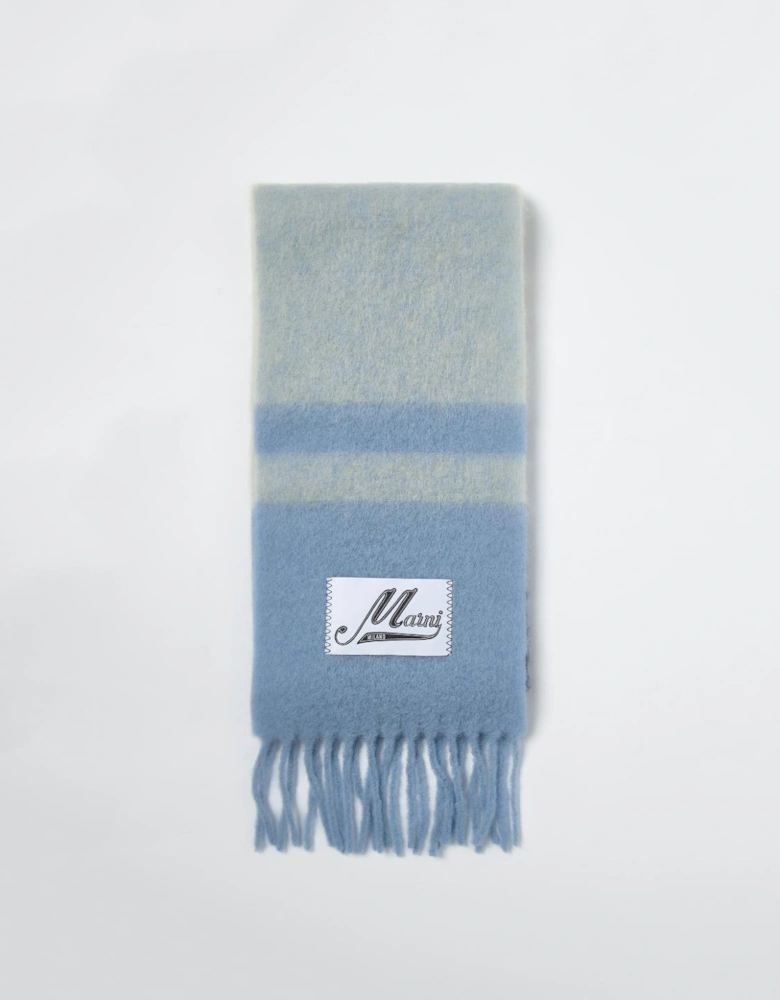 Alpaca Scarf with Fringe