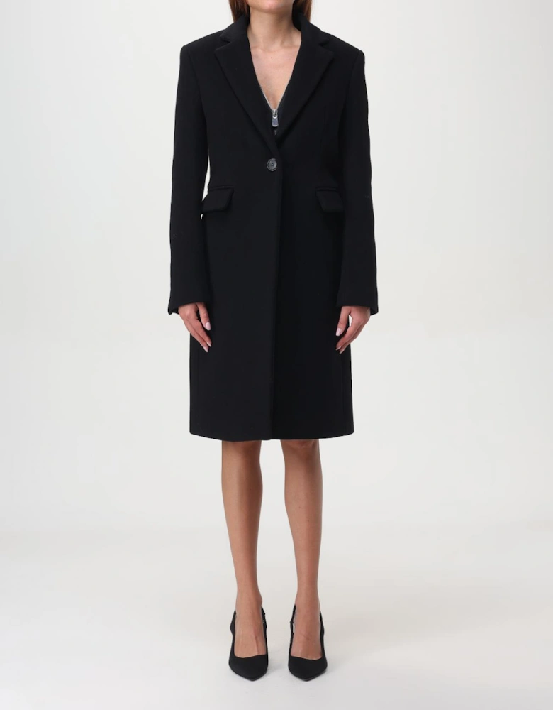Wool Coat Classic Notch Collar