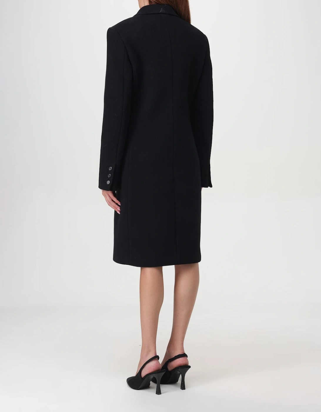 Wool Coat Classic Notch Collar