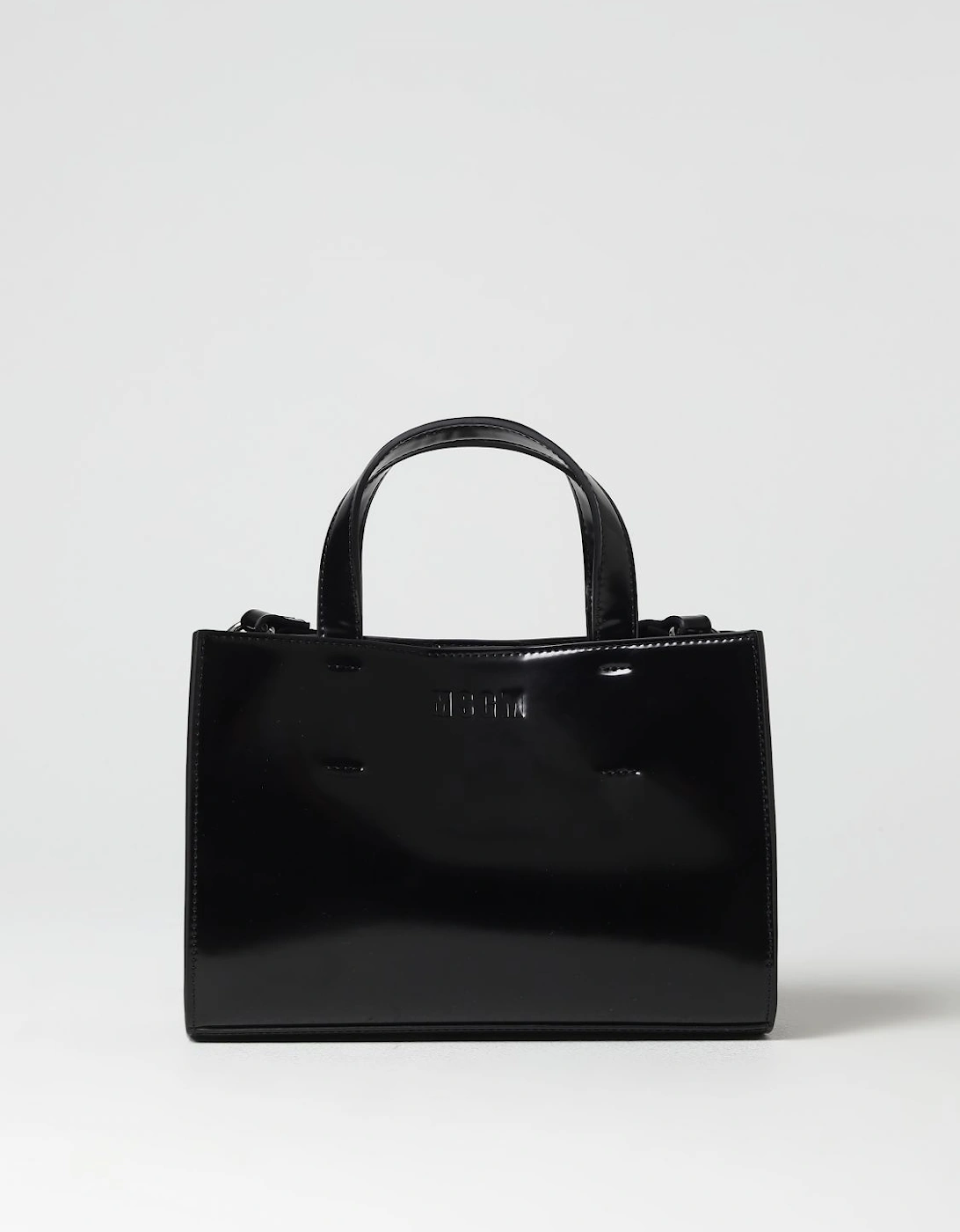 Patent Leather Top Handle Bag, 4 of 3