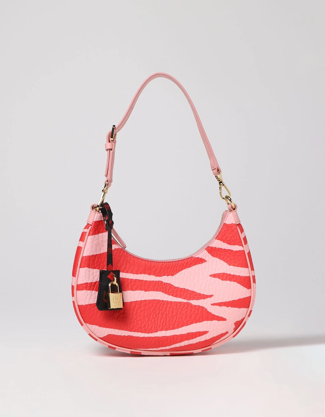 Half Moon Zebra Print Shoulder Bag, 5 of 4