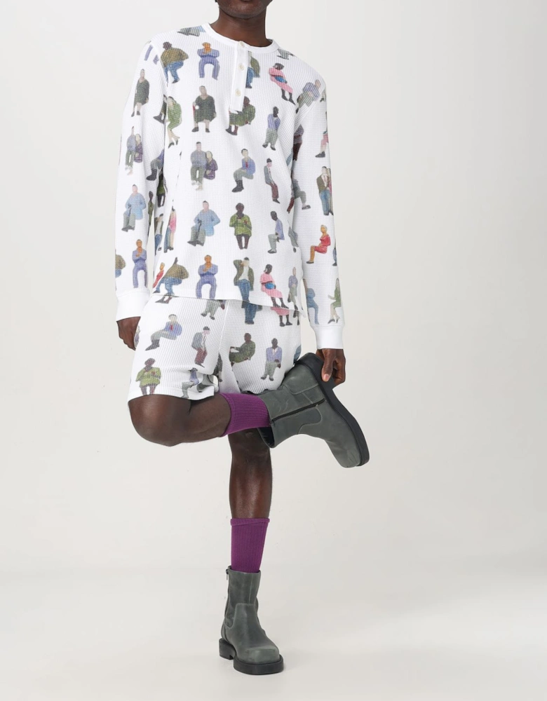 Sitting People Thermal Shorts