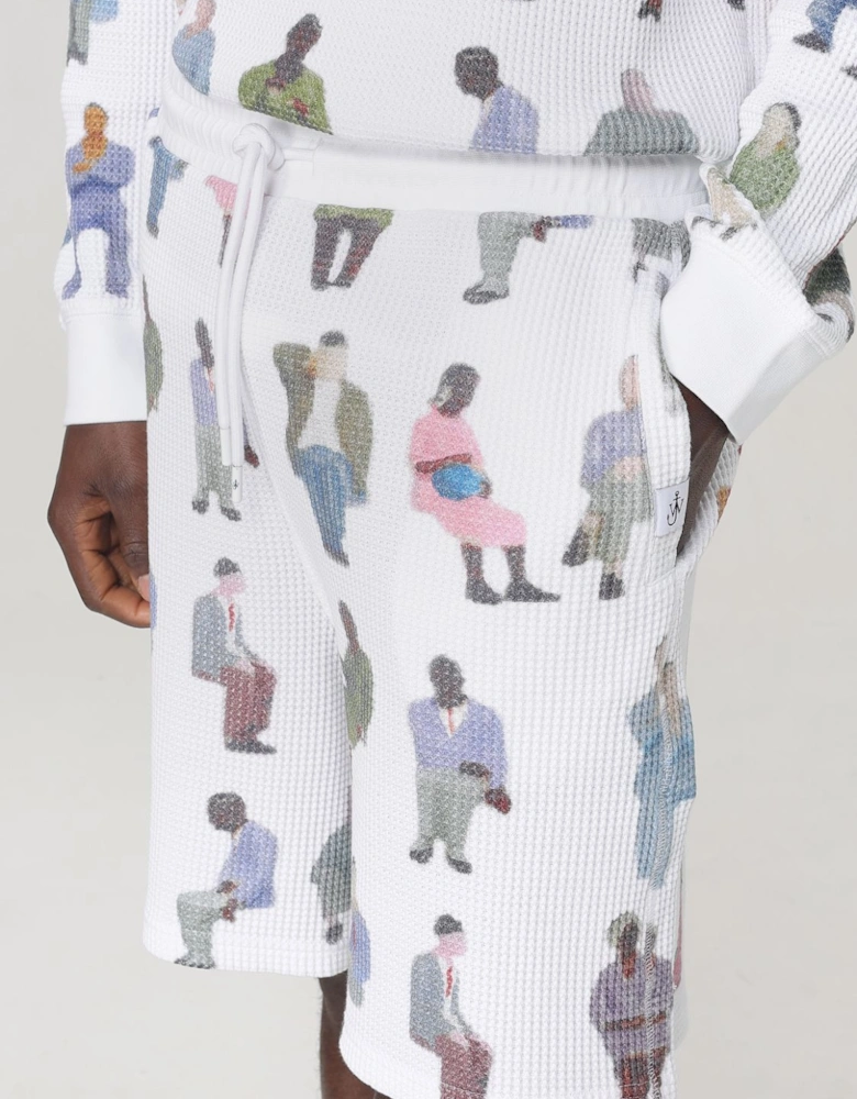 Sitting People Thermal Shorts