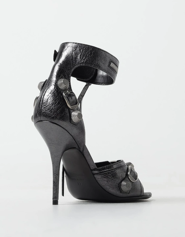 Zip Around Buckle Sandals Heels
