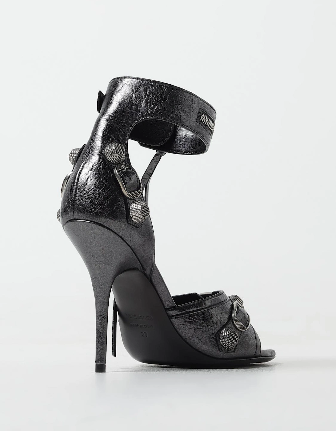 Zip Around Buckle Sandals Heels