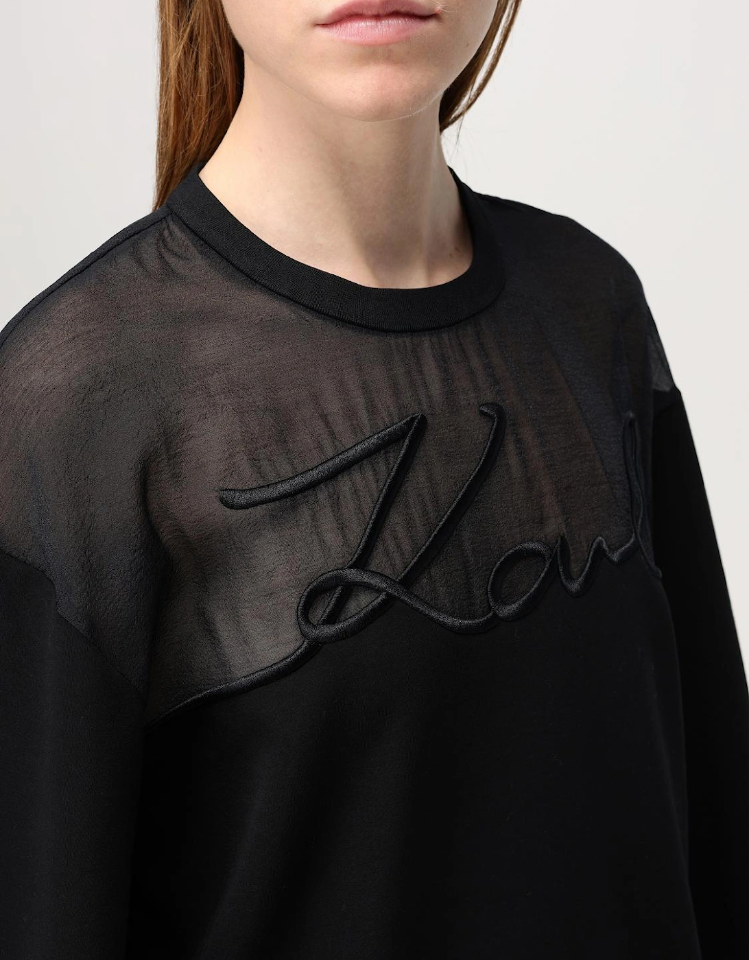 Signature Embroidered Sweater