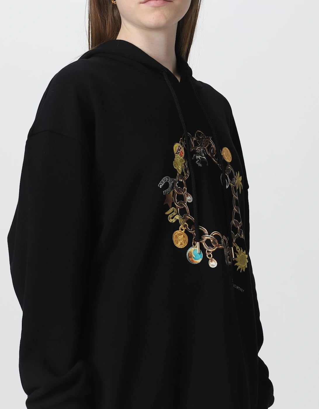 Chain Charm Hoodie