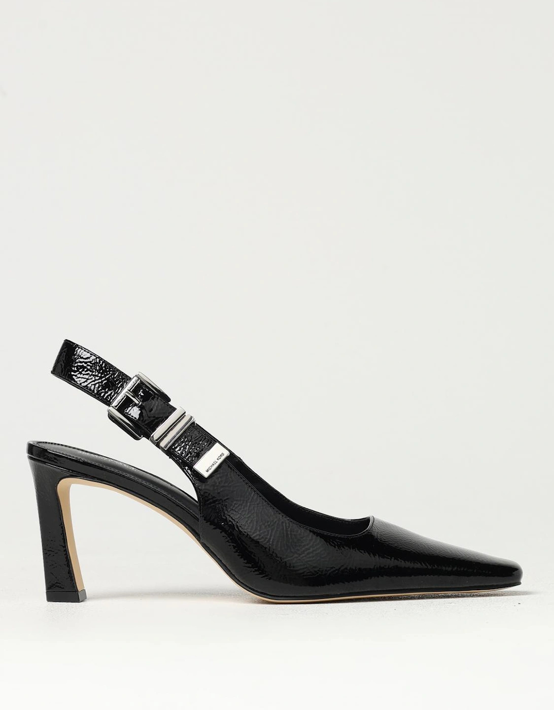 Slingback Heels Patent Leather Buckle, 4 of 3