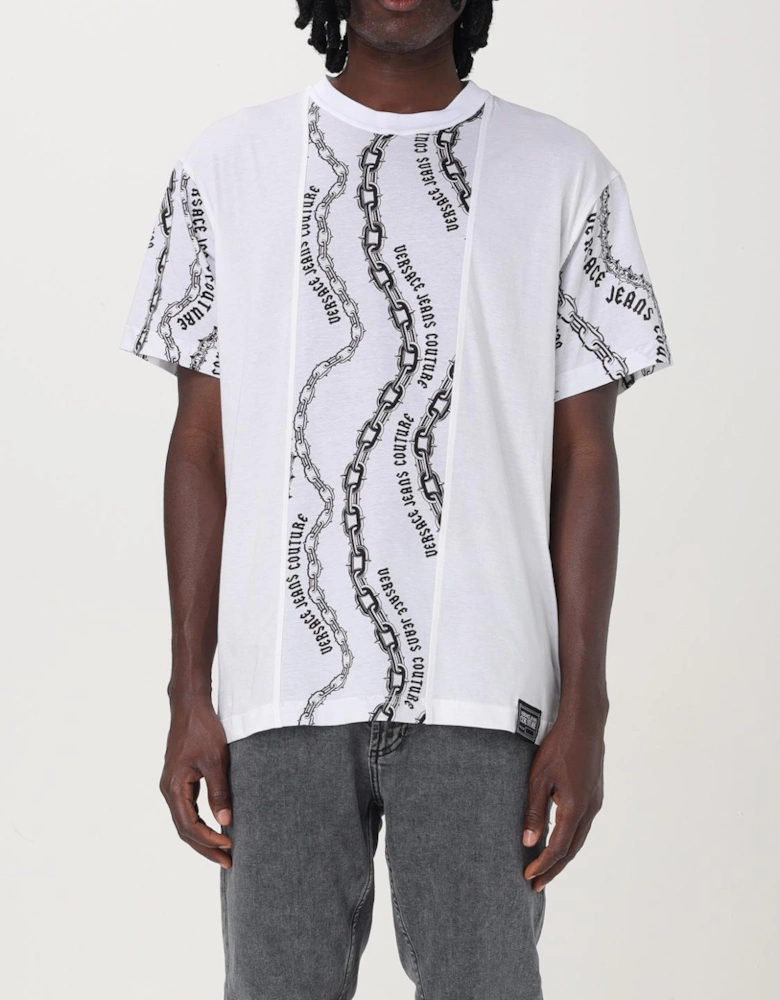 Chain Print Short Sleeve Tee