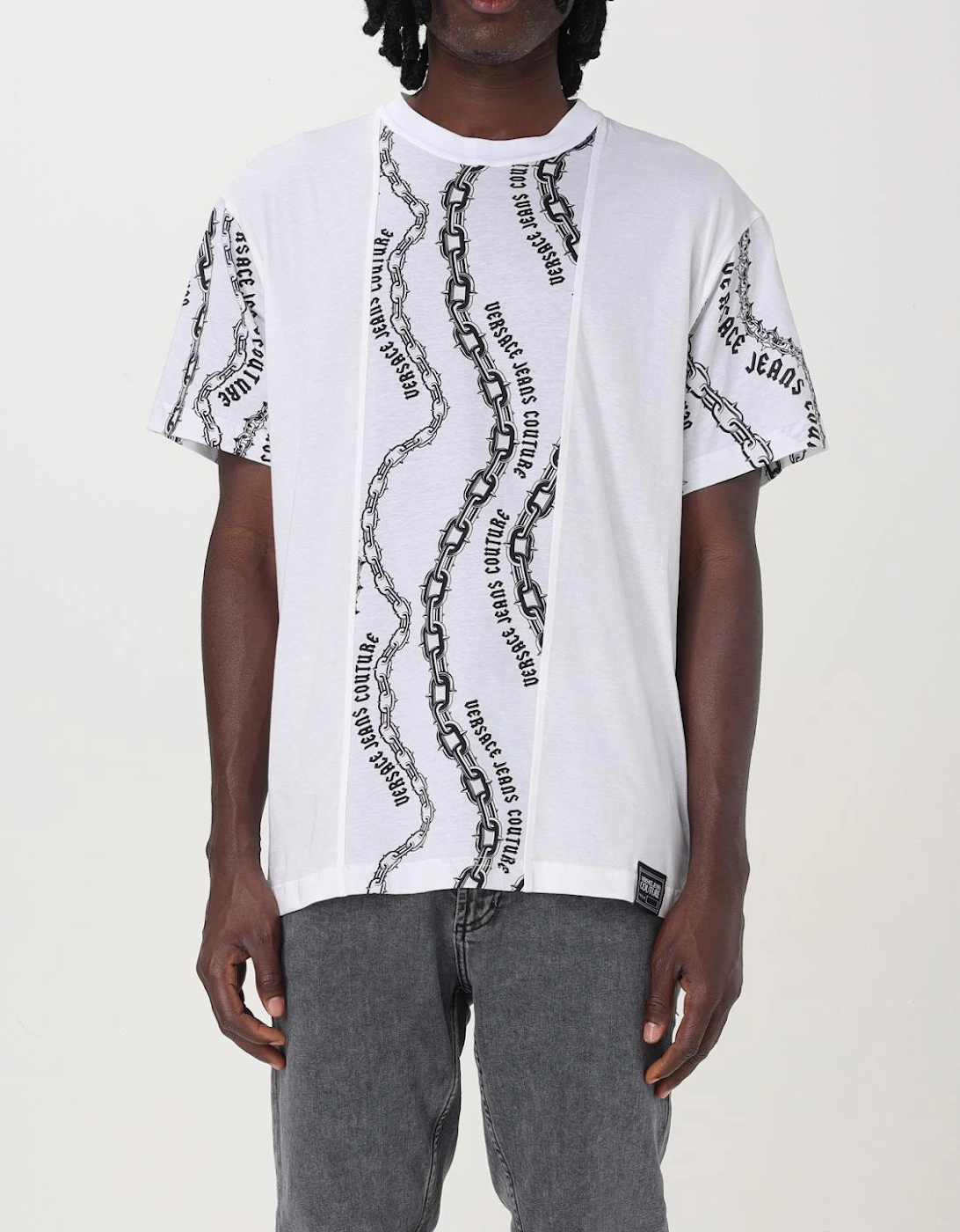 Chain Print Short Sleeve Tee, 6 of 5