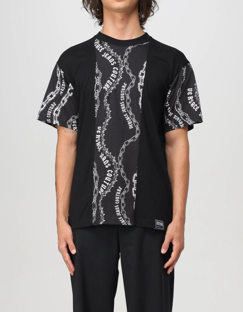 Chain Print Short Sleeve Tee