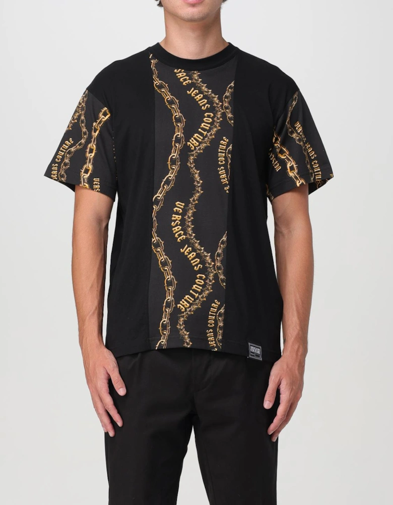 Chain Print Short Sleeve Tee