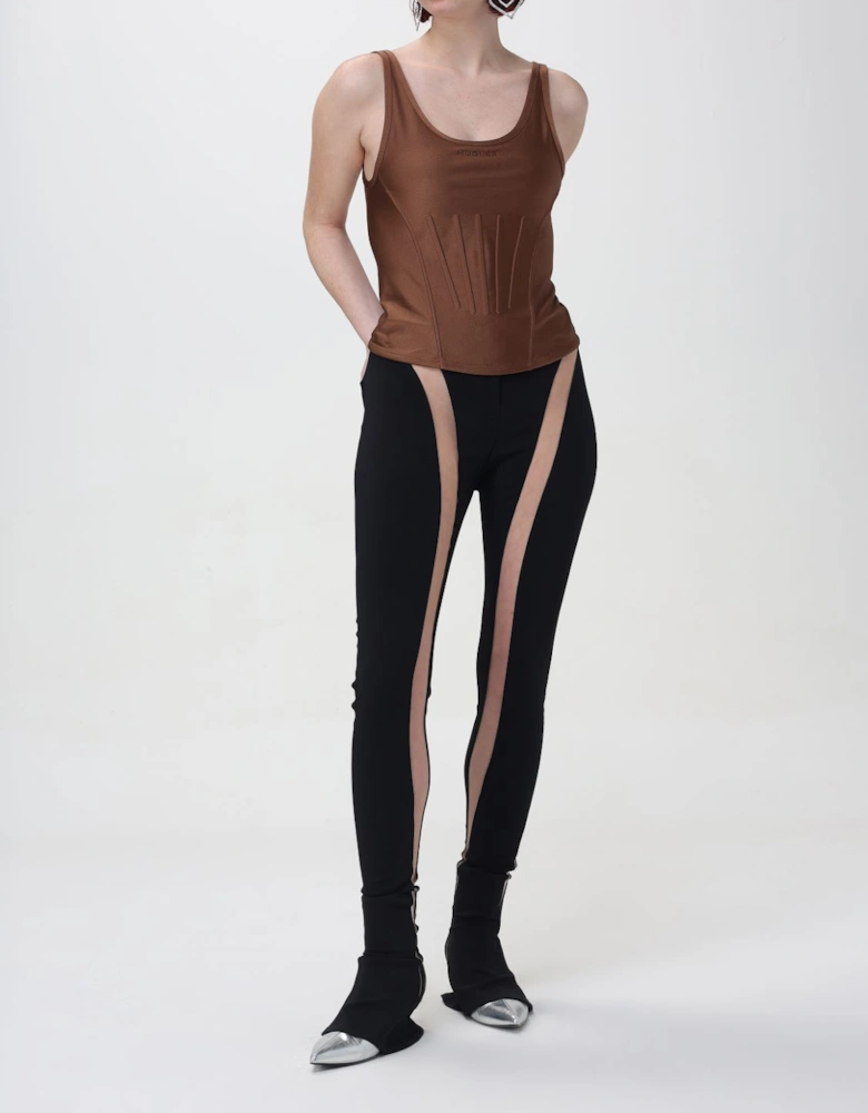 Cutout Detail Leggings