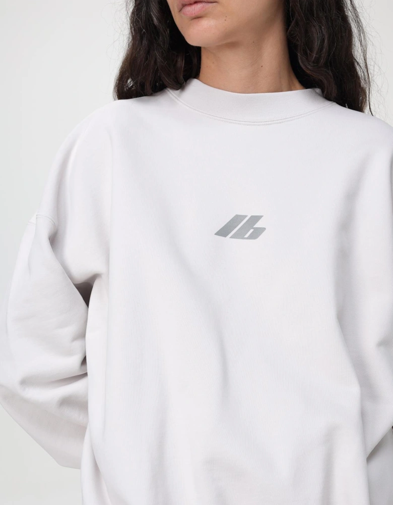 Oversized LongSleeve Crewneck Sweatshirt