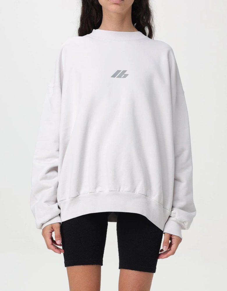 Oversized LongSleeve Crewneck Sweatshirt