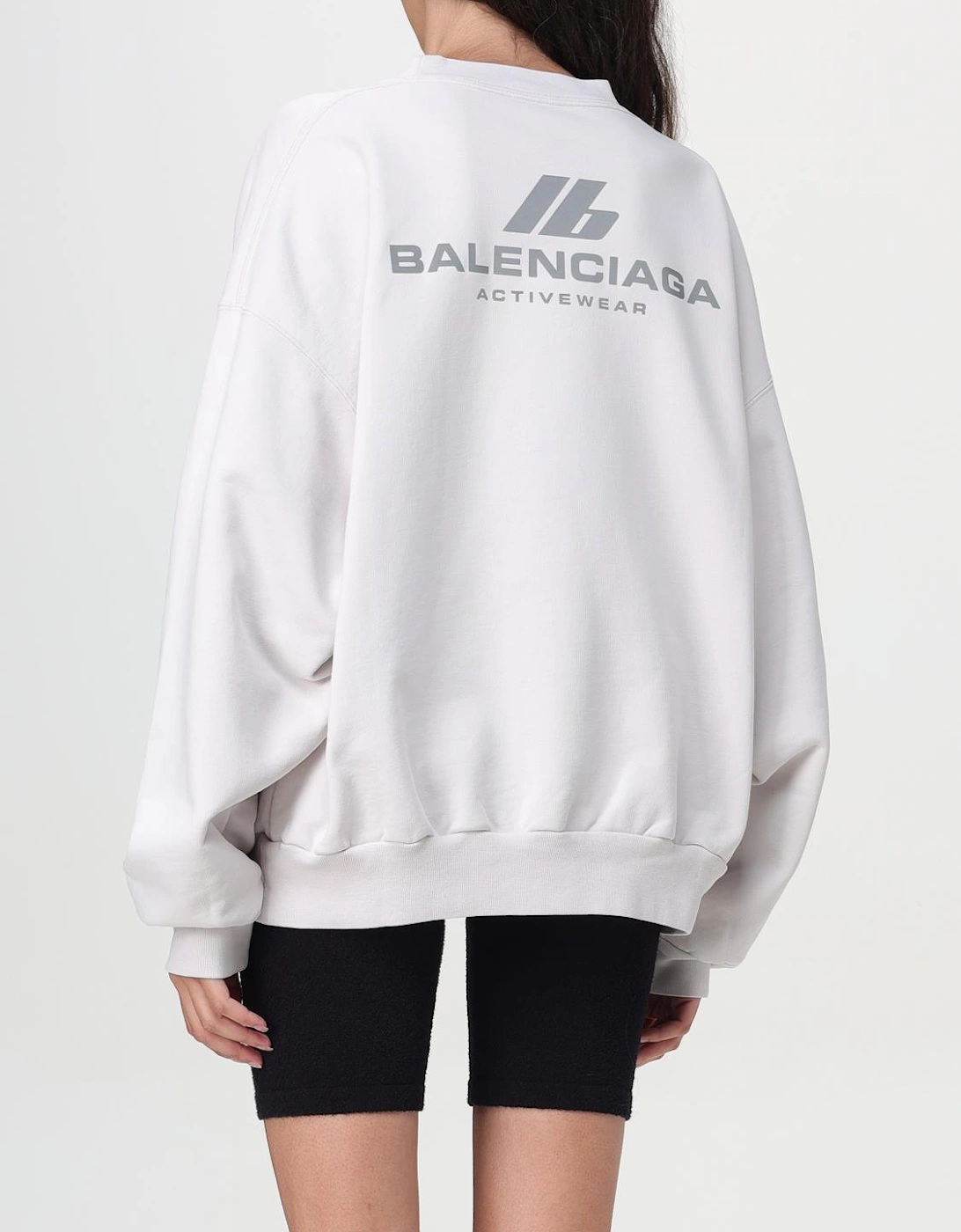 Oversized LongSleeve Crewneck Sweatshirt