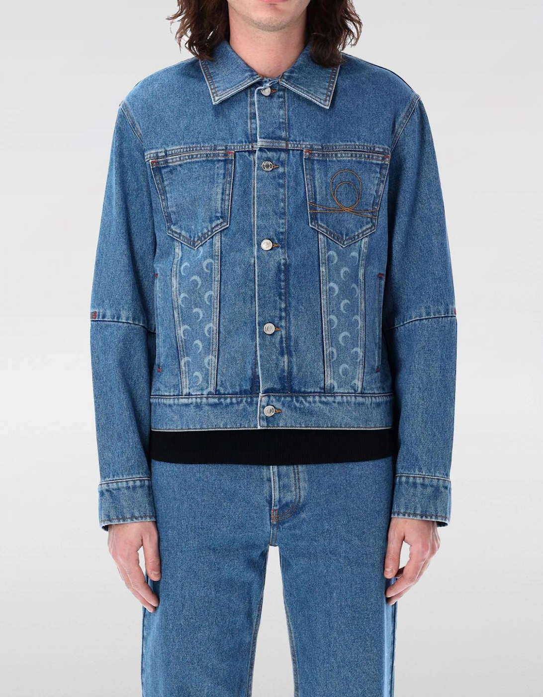 Crescent Moon Denim Jacket, 4 of 3