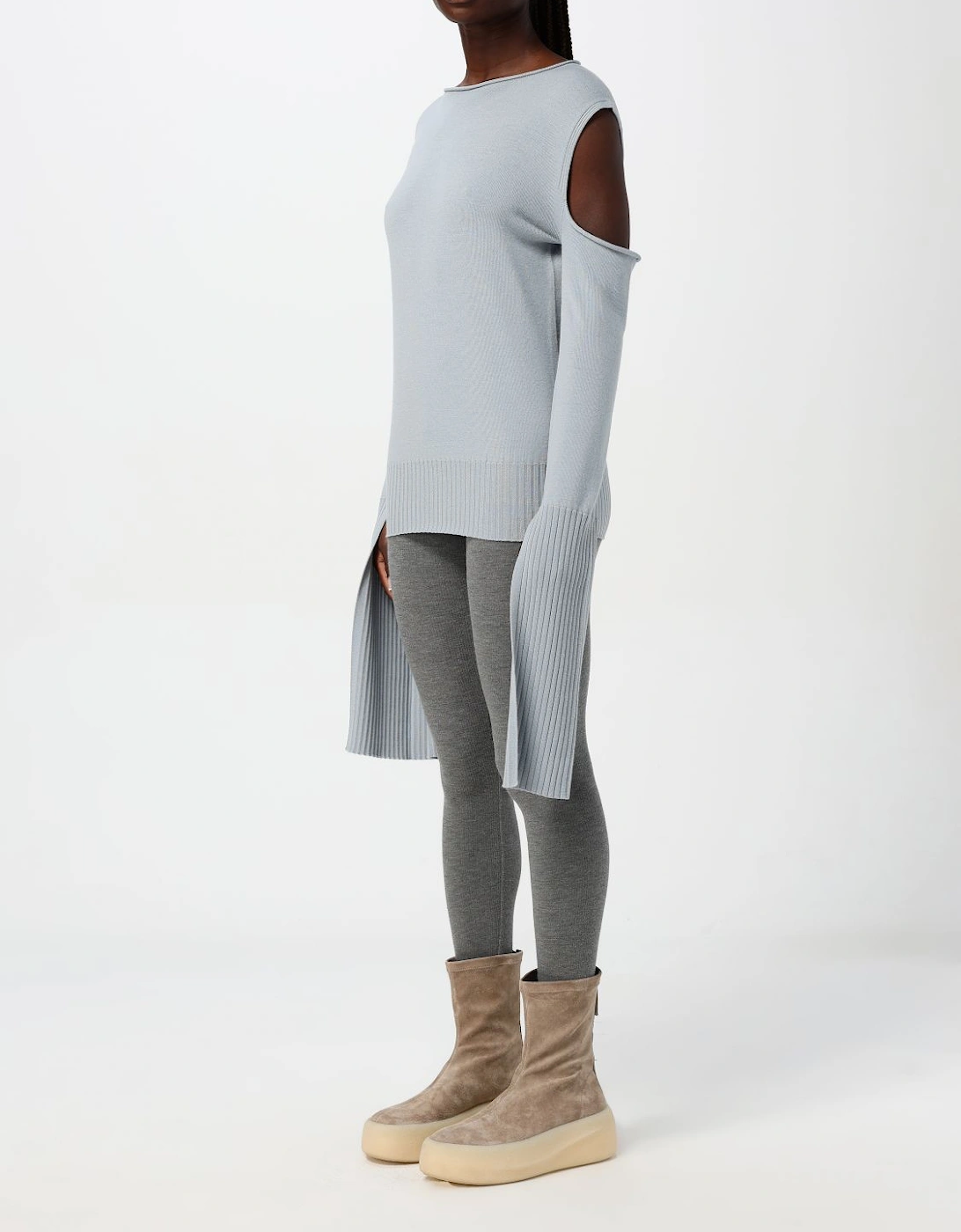 Cutout Sweater Long Sleeve Knitwear
