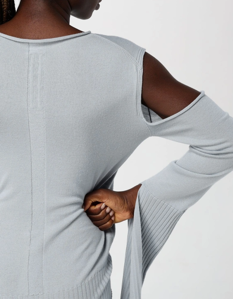 Cutout Sweater Long Sleeve Knitwear