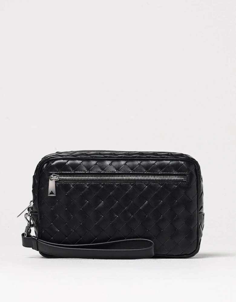 Intrecciato ZipAround Leather Pouch