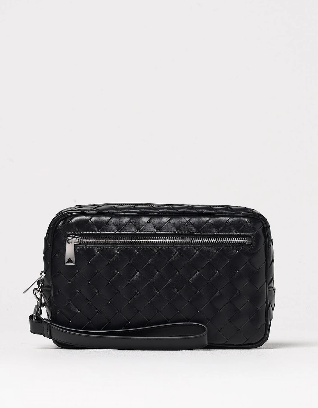 Intrecciato ZipAround Leather Pouch, 6 of 5