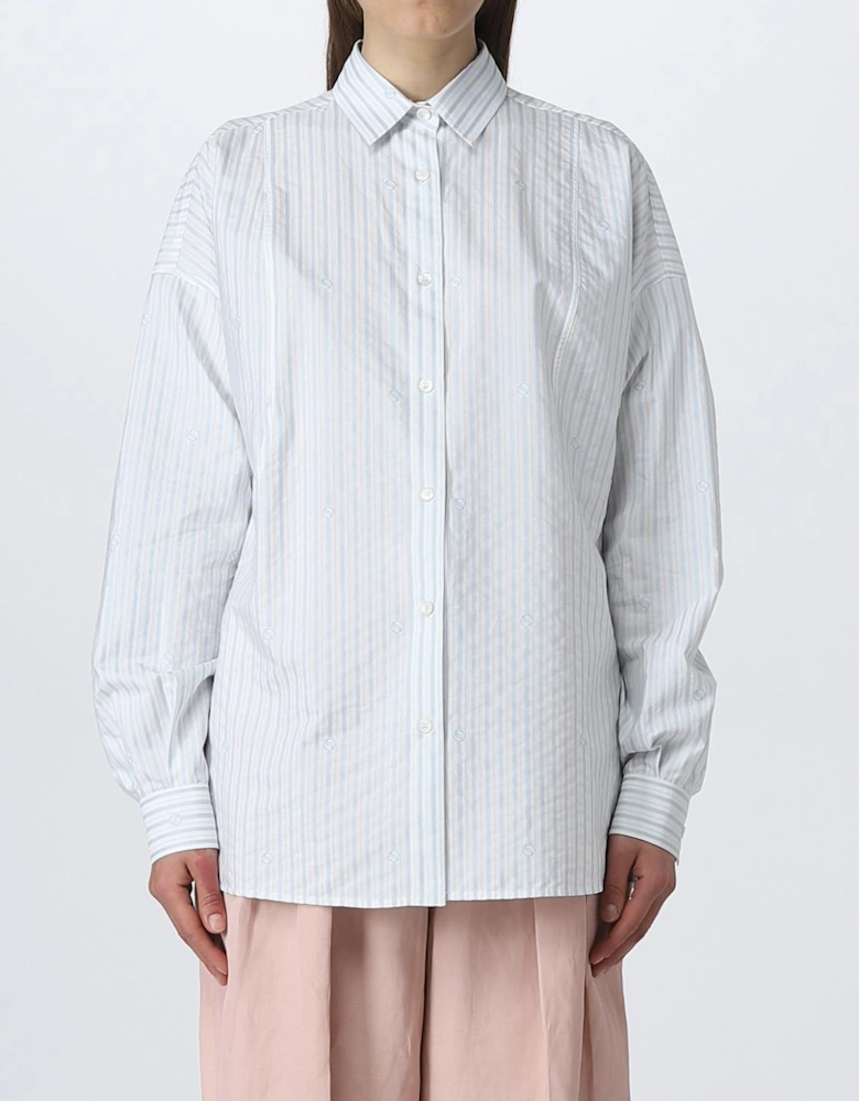 Striped Organic Cotton Oversized Shirt