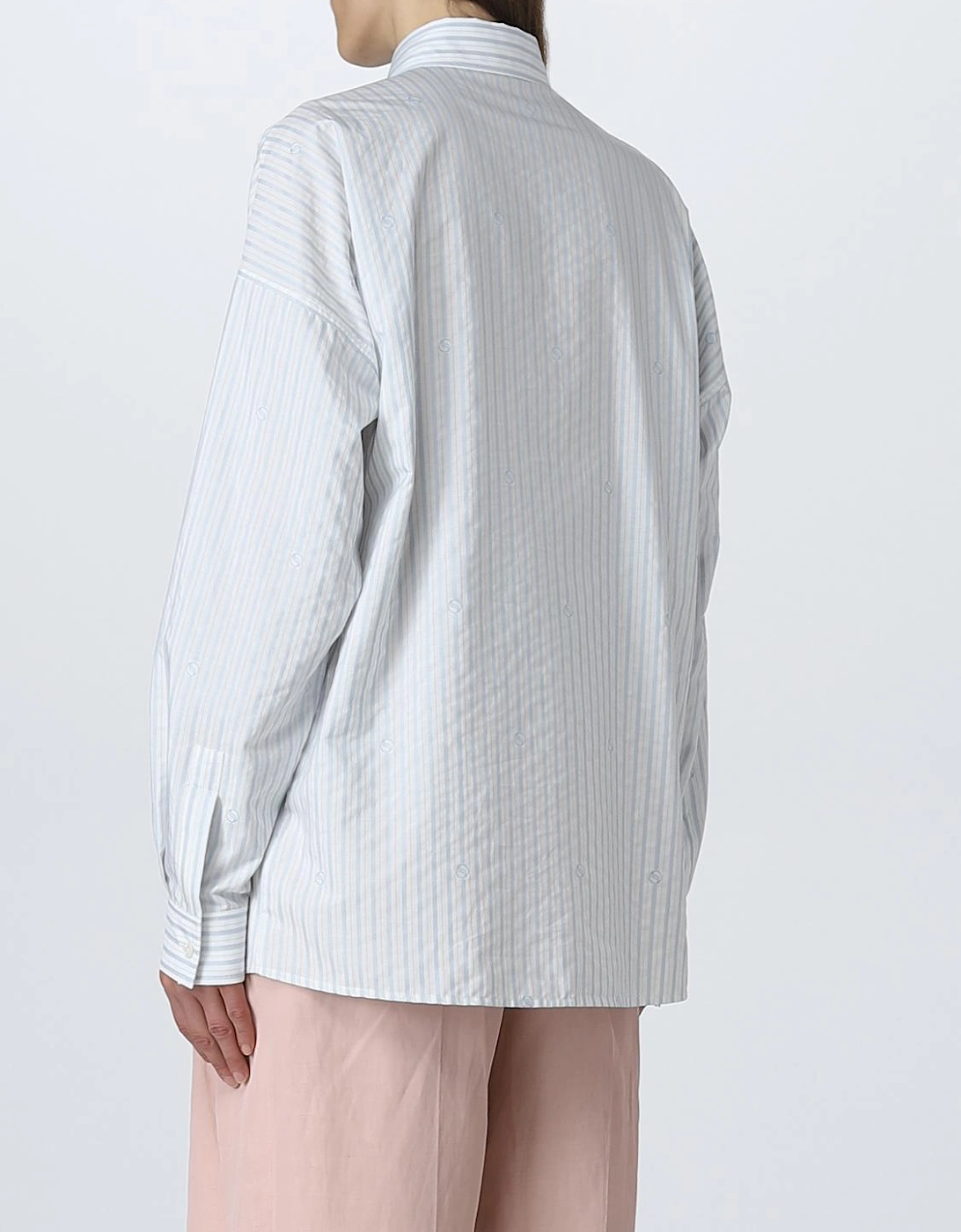 Striped Organic Cotton Oversized Shirt