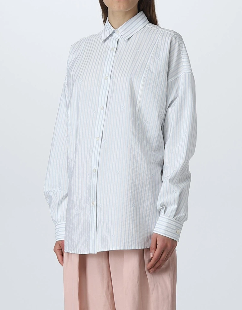 Striped Organic Cotton Oversized Shirt