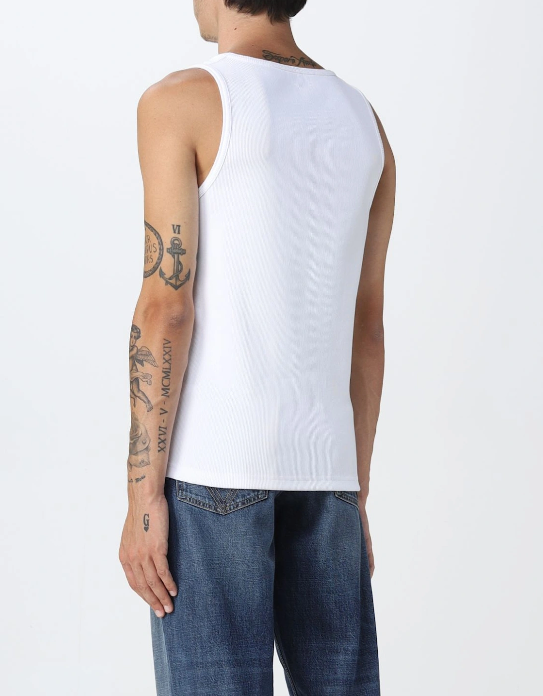 Ribbed Cotton Tank Top